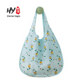 Waterproof 210d polyester strand pocket shopping bag